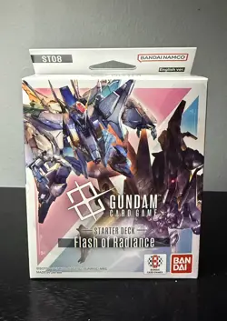 Gundam Card Game, Starter Deck (ST08) - Flash of Radiance (SEALED) - Image 1