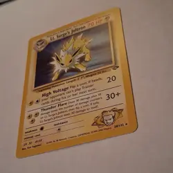 Pokemon Lt. Surge's Jolteon Gym Challenge 28/132 Rare 70HP English 2000 TCG Card - Image 3