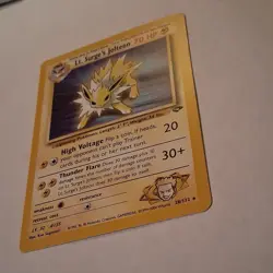 Pokemon Lt. Surge's Jolteon Gym Challenge 28/132 Rare 70HP English 2000 TCG Card - Image 4
