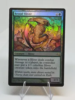 Brood Sliver FOIL X1 PDS MTG Premium Deck Series Slivers B1 - Image 1