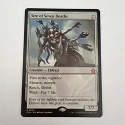Sire of Seven Deaths Foundations Card for Magic: The Gathering NM - Image 1