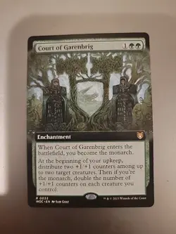 MTG / Court of Garenbrig / WOC / #33 / Regular (Extended Art) / Rare - Image 1