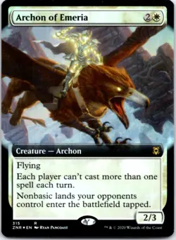 Archon of Emeria (Extended Art) (Foil) Zendikar Rising, 315 NM - Image 1