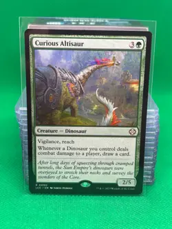 MTG - CURIOUS ALTISAUR - Caverns of Ixalan Com (R) - Image 1