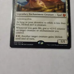 1x MTG Heliod, Sun-Crowned - Theros Beyond Death (THB) #18 - Magic the Gathering - Image 2