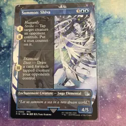 Summon: Shiva (REGULAR) x1 - MTG Final Fantasy FIN #362 - Image 1