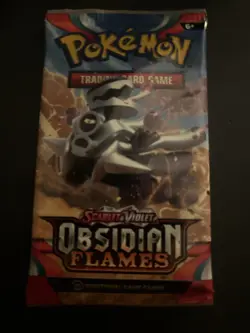 VERY HEAVY! 22.68 Gram Obsidian Flames Pokemon TCG Factory Sealed Booster Pack! - Image 2