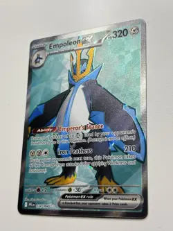 Pokemon Empoleon ex Ultra Rare Near Mint Phantasmal Flames 114/094 NM - Image 3