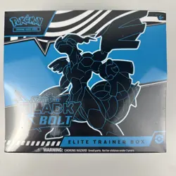 Pokemon TCG Scarlet & Violet: Black Bolt - Elite Trainer Box ETB - SEALED NEW - Image 1