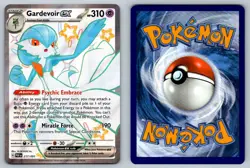 Gardevoir ex - Paldean Fates - - Shiny Ultra Rare - 217/091 - Pokemon - - NM - Image 1