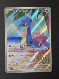 Pokemon Holofoil - Misty's Lapras - 194/182 / NM / Destined Rivals - Image 1