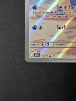Pokemon Holofoil - Misty's Lapras - 194/182 / NM / Destined Rivals - Image 3