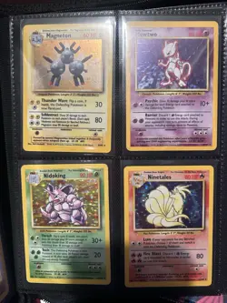 My Complete Vintage Pokemon Base Set - Charizard Included for Sale 100% Real - Image 3