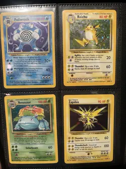 My Complete Vintage Pokemon Base Set - Charizard Included for Sale 100% Real - Image 4