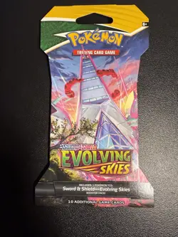Pokemon Evolving Skies Sleeved Booster Pack SEALED - Image 1