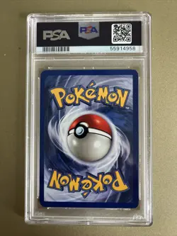 Pokemon TCG Golduck Fossil 35 Regular 1st Edition Uncommon PSA 9 Mint - Image 2