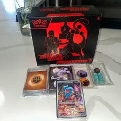 Pokemon TCG Destined Rivals ETB WITH MINT PROMO + ALL ACCESSORIES / NO PACKS - Image 1