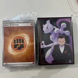 Pokemon TCG Destined Rivals ETB WITH MINT PROMO + ALL ACCESSORIES / NO PACKS - Image 4