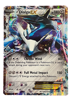 Pokemon Dialga EX 62/119 XY - Phantom Forces (PHF) Holo Near Mint NM - Image 1