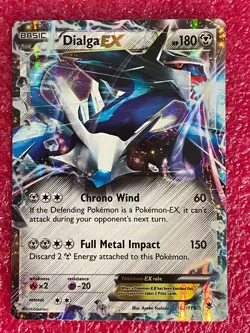 Pokemon Dialga EX 62/119 XY - Phantom Forces (PHF) Holo Near Mint NM - Image 3
