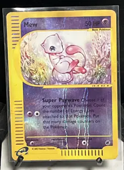 Mew 55/165 Reverse Holo Pokemon TCG HP Damaged! - Image 1