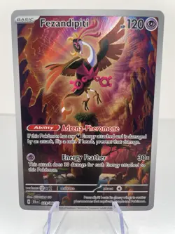 Fezandipiti 073/064 SV Shrouded Fable Illustration Rare Pokemon NM TCG - Image 1