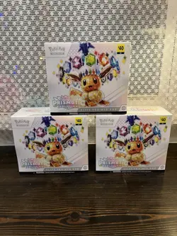 Lot of 3 - Pokemon Prismatic Evolutions Elite Trainer Box - ETB - Factory Sealed - Image 1