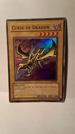 Curse of Dragon LOB-066 The Legend of Blue Eyes White Dragon Unlimited - Image 3