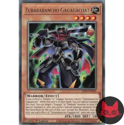 Yugioh Zubababancho Gagagacoat LED6-EN035 Rare 1st Edition NM - Image 1