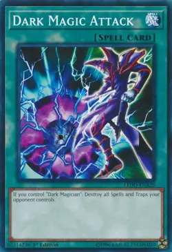 Dark Magic Attack - LEDD-ENA20 - Common - 1st Edition - Lightly Played - Image 1