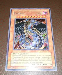 Yu-Gi-Oh! Rainbow Dark Dragon -PTDN-EN003- Secret Rare - Unlimited LP! - Image 2