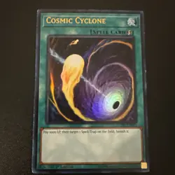 Yugioh Cosmic Cyclone DUDE-EN043 Ultra Rare 1st Ed NM - Image 1