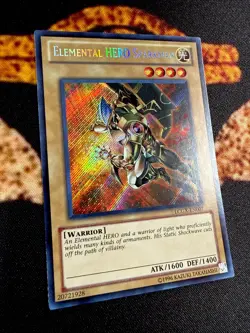 🔥YUGIOH • ELEMENTAL HERO SPARKMAN • SECRET RARE • LCGX-EN002 • UNLIMITED • NM🔥 - Image 4