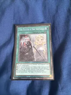 Yugioh - The Fallen & The Virtuous *Starlight Rare* CH01-EN019 (NM) - Image 1