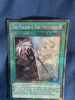 Yugioh - The Fallen & The Virtuous *Starlight Rare* CH01-EN019 (NM) - Image 4