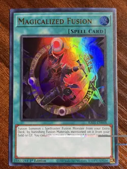 Yu-Gi-Oh! Magicalized Fusion RA01-EN058 - 1st Edition - Ultra Rare - Near Mint! - Image 1