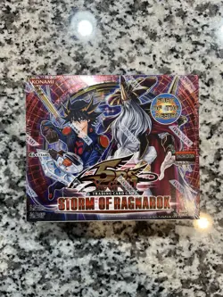 Yu-Gi-Oh! Storm Of Ragnarok 1st Edition Booster Box Factory Sealed - Image 1