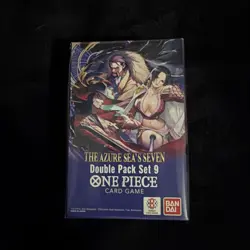 One Piece TCG: Double Pack Set 9 The Azure Sea's Seven - FACTORY SEALED! Lot-2 - Image 2