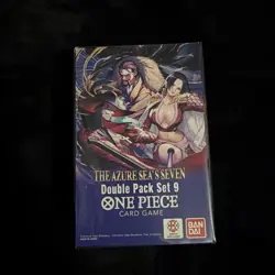 One Piece TCG: Double Pack Set 9 The Azure Sea's Seven - FACTORY SEALED! Lot-2 - Image 3