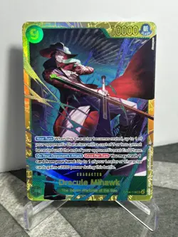 Dracule Mihawk OP14-119 SEC The Azure Sea's Seven - ONE PIECE PACK FRESH - Image 1