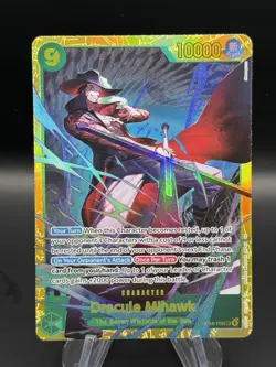 Dracule Mihawk | OP14-119 | One Piece | The Azure Sea’s Seven | Foil | SEC - Image 1