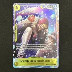 One Piece Tcg English Op14 Donquixote Rosinante Treasure Rare Op12-108 - Image 1