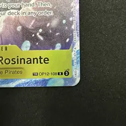 One Piece Tcg English Op14 Donquixote Rosinante Treasure Rare Op12-108 - Image 4