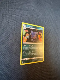 Greninja Charizard Shadow 117/214 LP Holo Unbroken Bonds Pokemon Card - Image 3