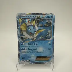 Pokemon Card Vaporeon EX 24/83 Holo - Generations - NM - Image 1