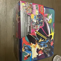 Pokemon 2025 Fall Mega Collector Chest Tin Box - 6 Packs & 3 Foil Cards Q3 lunch - Image 2