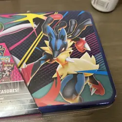 Pokemon 2025 Fall Mega Collector Chest Tin Box - 6 Packs & 3 Foil Cards Q3 lunch - Image 4