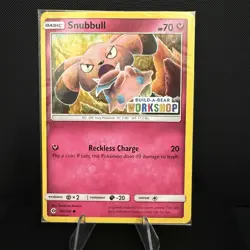 Snubbull - (Build-A-Bear Workshop Exclusive) 090/149 Pokemon Card Stamped SEALED - Image 1