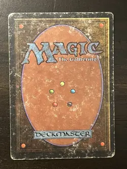 MTG Crusade Revised Edition Regular Rare - BANNED card Very Heavy Play - Image 2