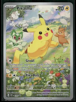 Pikachu Promo SV: Scarlet & Violet TCG Cards 088 Black Star Promo English A - Image 1